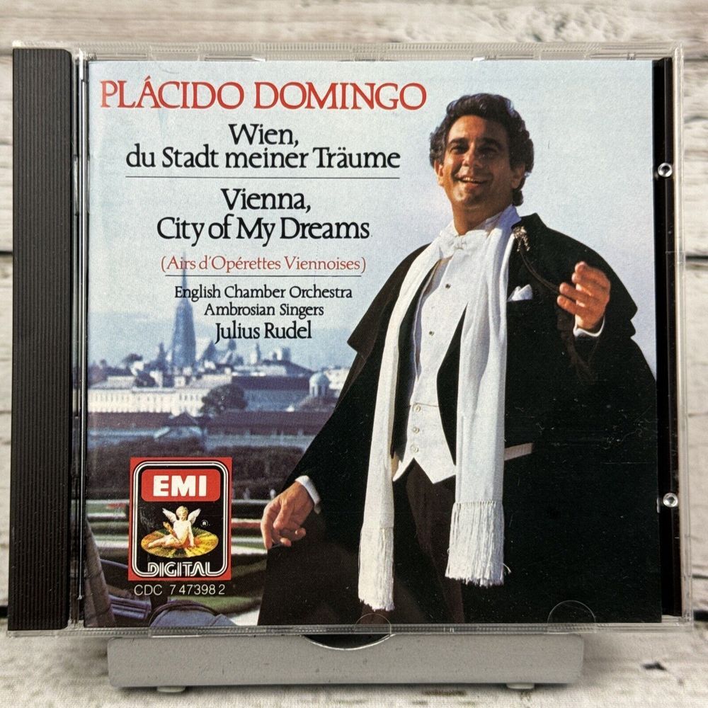 Placido Domingo-  Vienna City of My Dreams Opera Arias [1986 CD] Classical Music